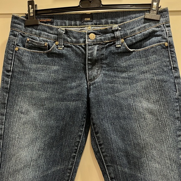 Citizens of Humanity Amber Stretch High Rise Bootcut blue cotton blend jeans - Picture 5 of 16